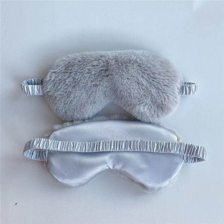 Plush eye mask - Mubimart