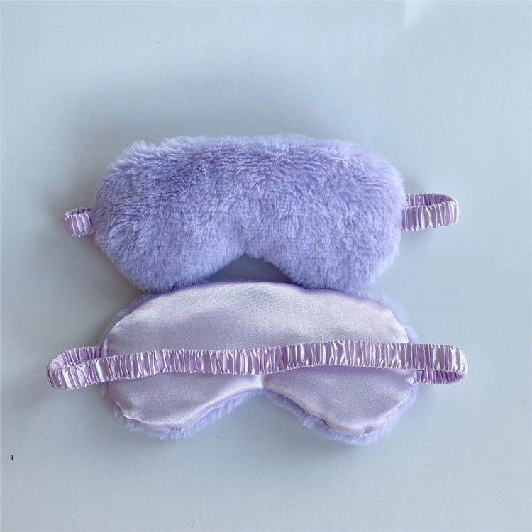 Plush eye mask - Mubimart -  