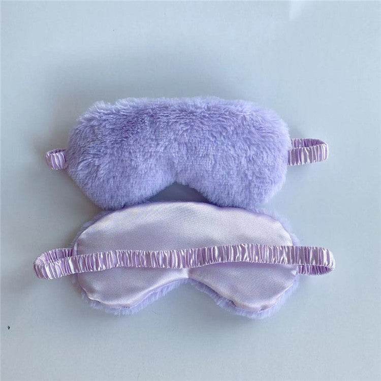 Plush eye mask - Mubimart