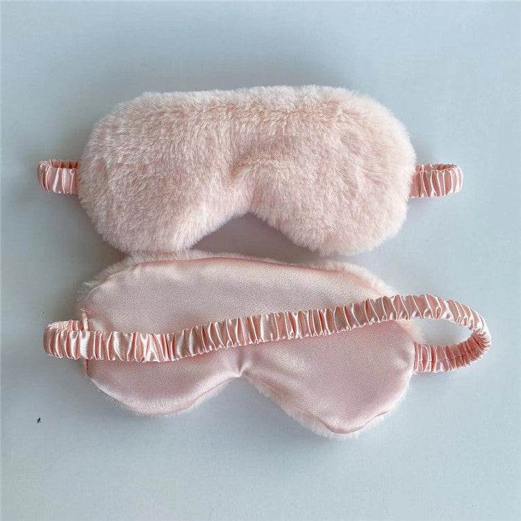 Plush eye mask - Mubimart