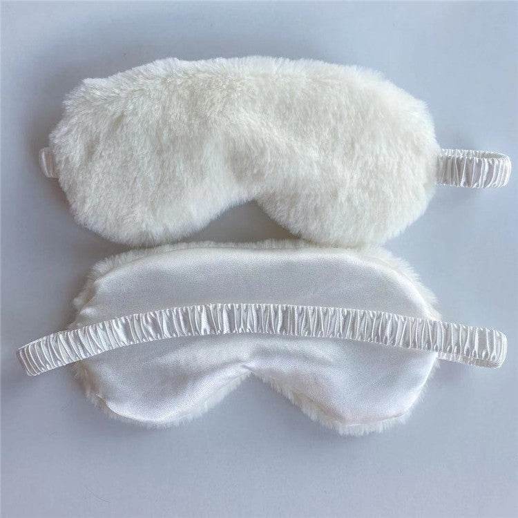 Plush eye mask - Mubimart
