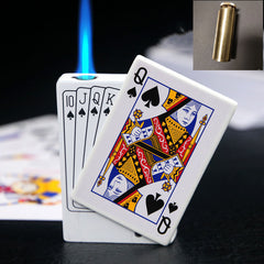 Poker Gas Lighters Poker Lighter Creative Gift Lighter Poker Lighter - Mubimart - Lighter 