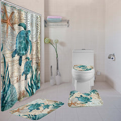 Polyester Waterproof Shower Curtain Partition Curtain - Mubimart -  