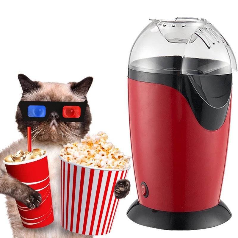 Popcorn Maker Household Mini Popcorn Machine Automatic DIY - Mubimart