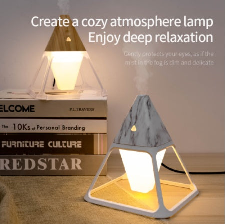 Portable Air Humidifier Night Light USB Cool Mist Maker Purifier Aromatherapy Aroma Essential Oil Diffuser - Mubimart - Mist Humidifiers 