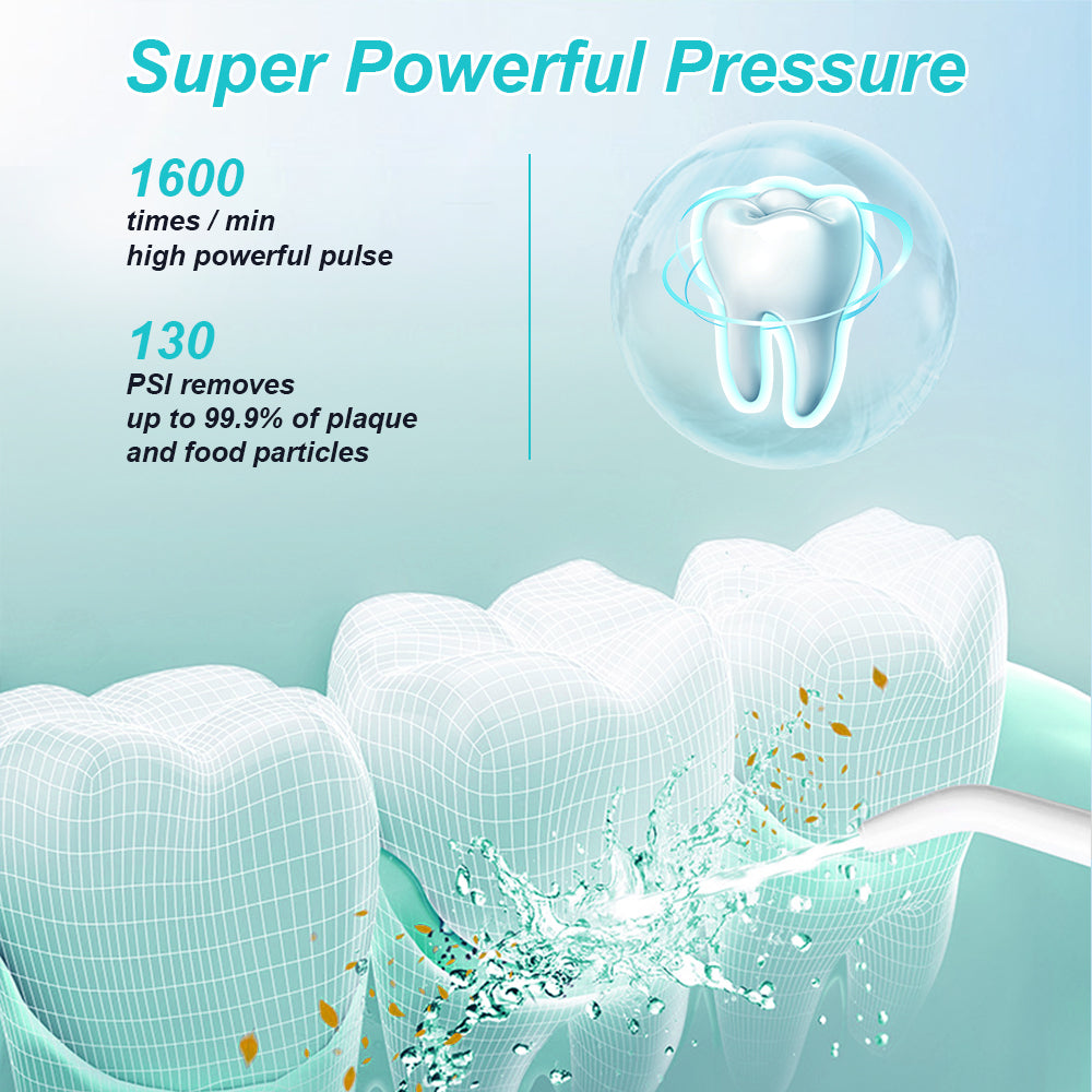 Portable All-in-one Dental Flosser Electric Waterproof - Mubimart -  