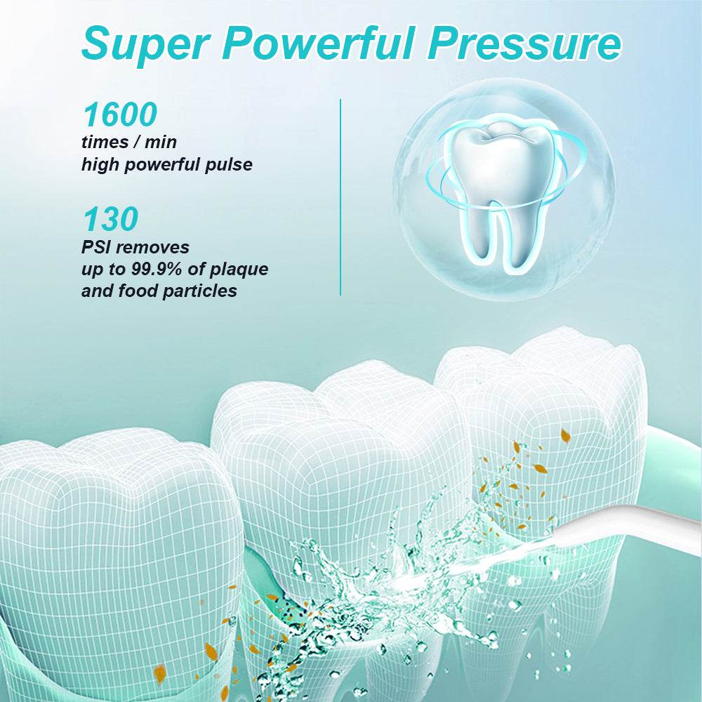 Portable All-in-one Dental Flosser Electric Waterproof - Mubimart
