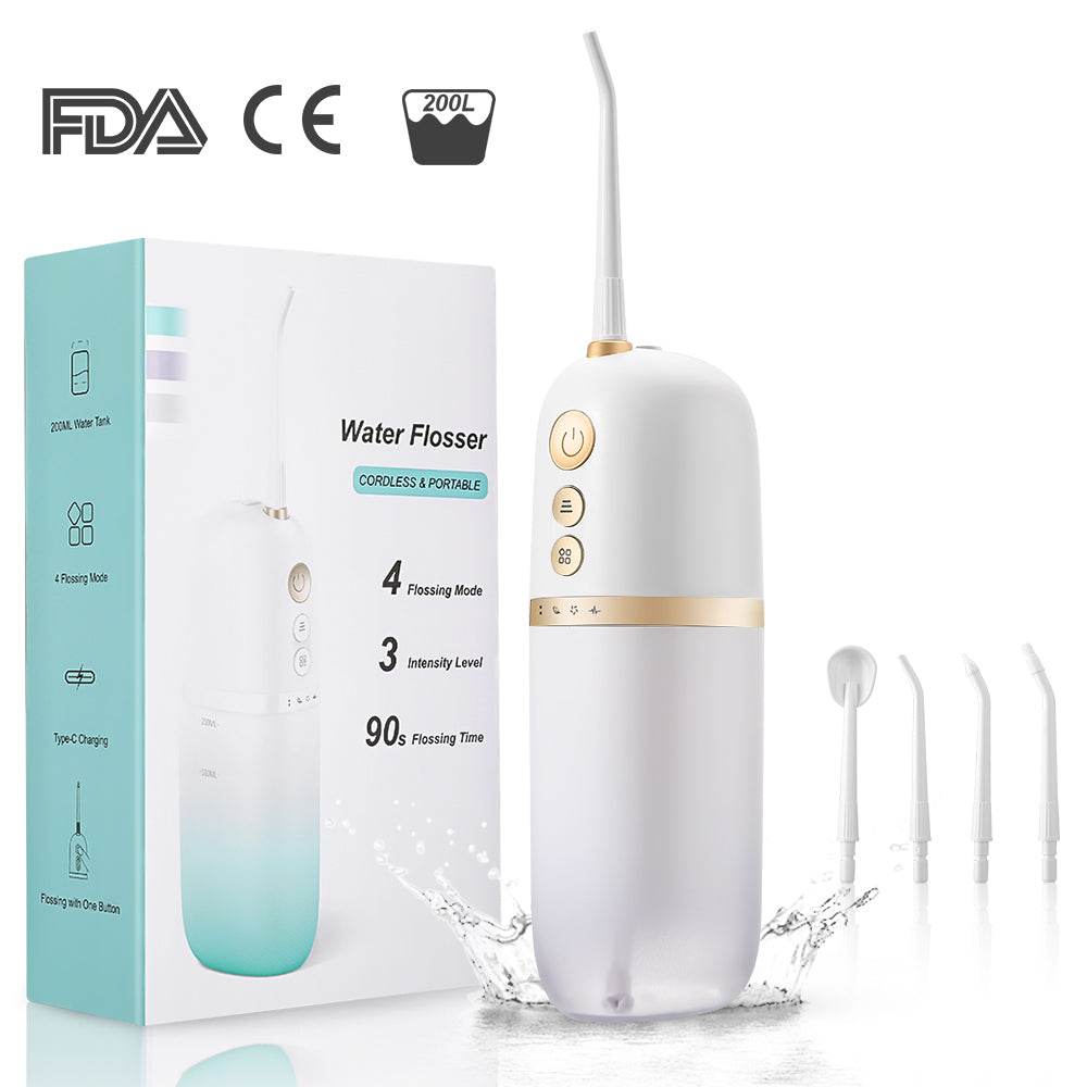 Portable All-in-one Dental Flosser Electric Waterproof - Mubimart