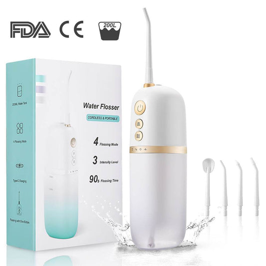 Portable All-in-one Dental Flosser Electric Waterproof - Mubimart