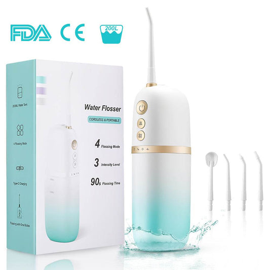 Portable All-in-one Dental Flosser Electric Waterproof - Mubimart