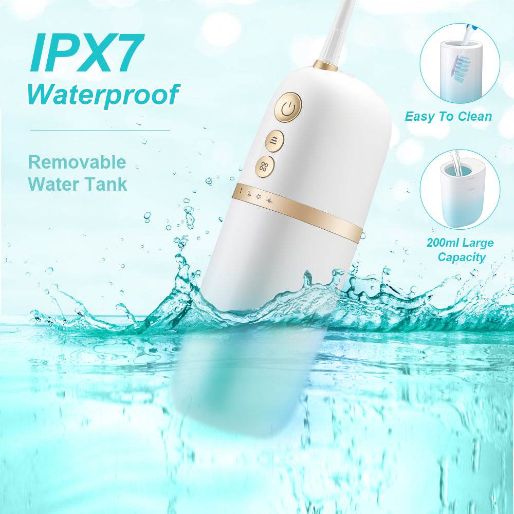 Portable All-in-one Dental Flosser Electric Waterproof - Mubimart