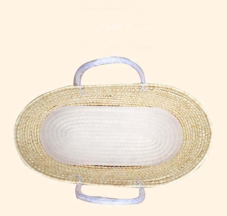 Portable Baby Basket Woven Crib - Mubimart