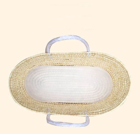Portable Baby Basket Woven Crib - Mubimart
