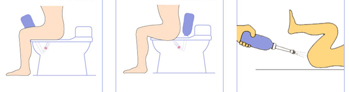 Portable Bidet Device Private Vaginal  Flusher Maternal Perineal Baby Baby Butt Ass Cleaner - Mubimart -  