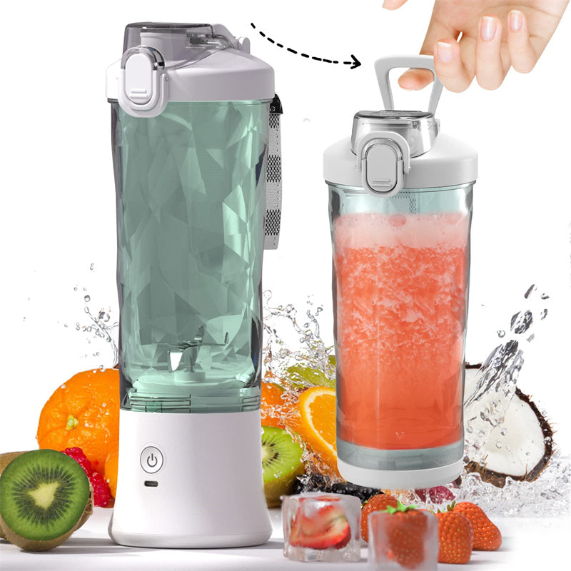 Portable Blender Juicer Personal Size Blender For Shakes And Smoothies With 6 Blade Mini Blender Kitchen Gadgets - Mubimart - Blender 