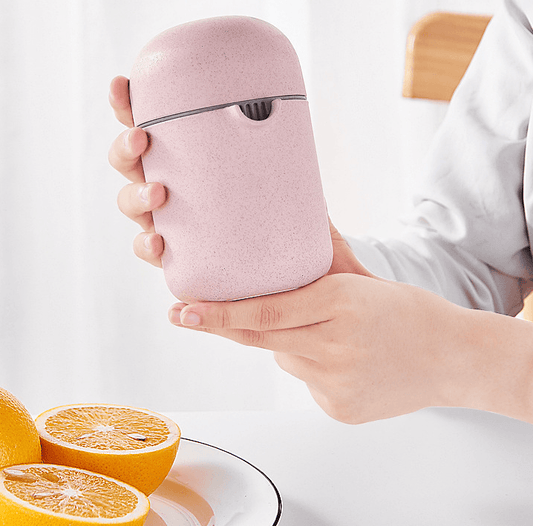 Portable Blender Orange Lemon Juicer Manually Wheat Straw Blender - Mubimart