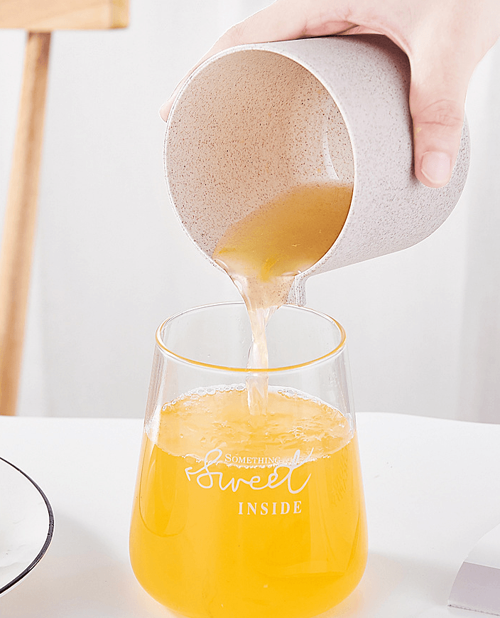 Portable Blender Orange Lemon Juicer Manually Wheat Straw Blender - Mubimart