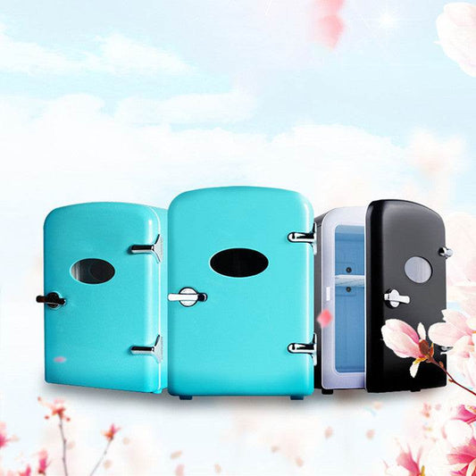 Portable Car Plastic Refrigerator Mini Small - Mubimart