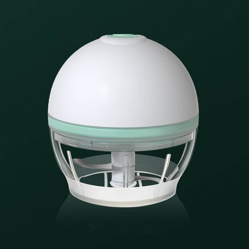 Portable Electric Mini Garlic Cutter Masher Vegetable Fruit Meat Food Chopper Grinder - Mubimart