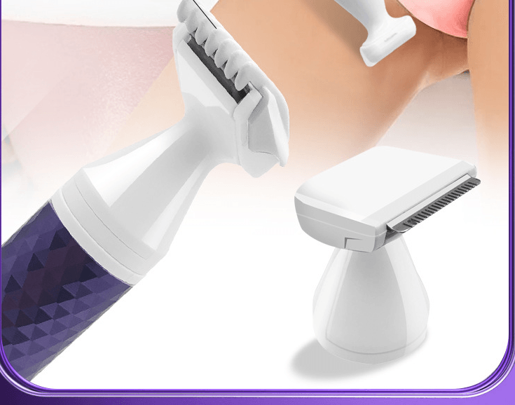 Portable Electric Razor For Women Body Nose Hair Trimmer Face Shavers Eyebrow Legs Armpit Bikini Hair Remover Women Epilator - Mubimart