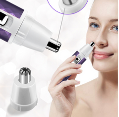 Portable Electric Razor For Women Body Nose Hair Trimmer Face Shavers Eyebrow Legs Armpit Bikini Hair Remover Women Epilator - Mubimart -  