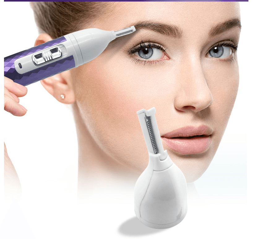Portable Electric Razor For Women Body Nose Hair Trimmer Face Shavers Eyebrow Legs Armpit Bikini Hair Remover Women Epilator - Mubimart
