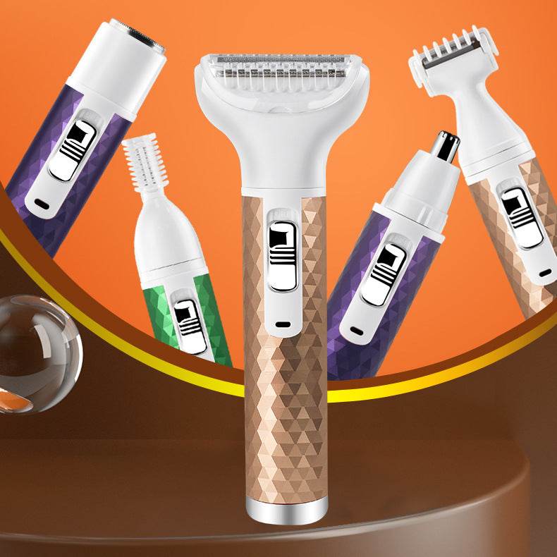 Portable Electric Razor For Women Body Nose Hair Trimmer Face Shavers Eyebrow Legs Armpit Bikini Hair Remover Women Epilator - Mubimart