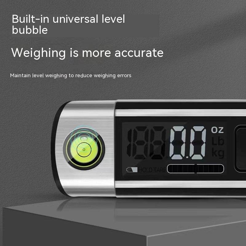 Portable Electronic LCD Luggage Scale 50KG With Horizontal Bubble - Mubimart