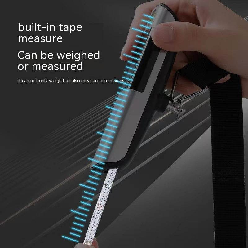 Portable Electronic LCD Luggage Scale 50KG With Horizontal Bubble - Mubimart