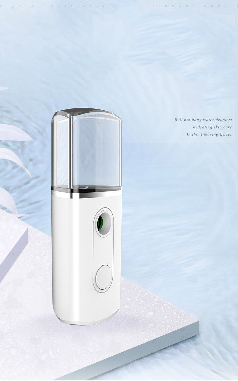 Portable Facial Nano Mist Humidifier - Mubimart -  