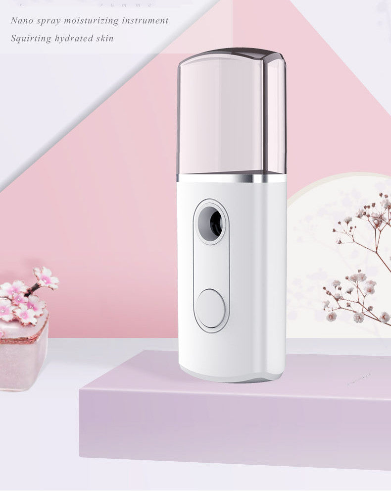 Portable Facial Nano Mist Humidifier - Mubimart -  