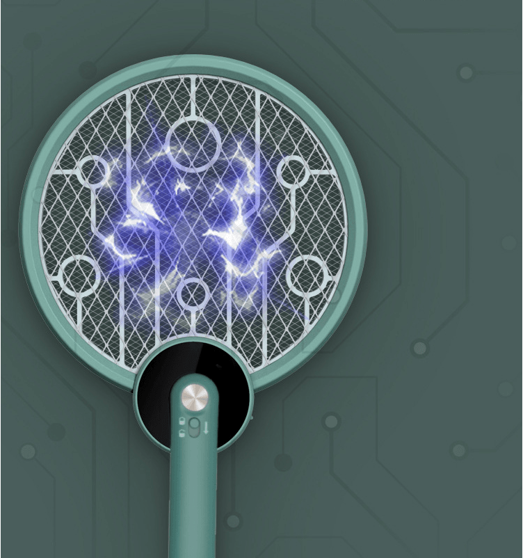 Portable Foldable Electric Mosquito Swatter - Mubimart