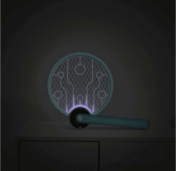 Portable Foldable Electric Mosquito Swatter - Mubimart