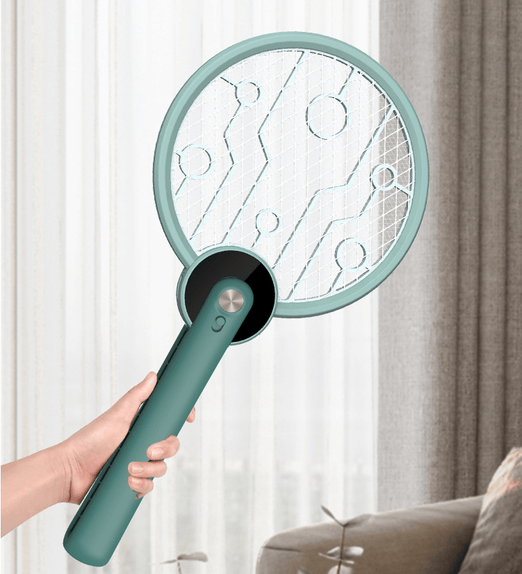 Portable Foldable Electric Mosquito Swatter - Mubimart