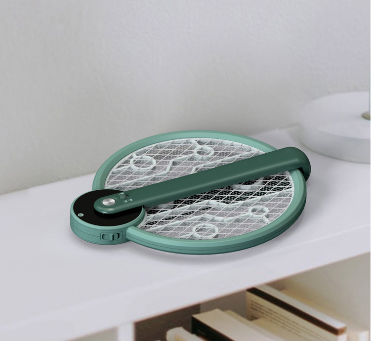 Portable Foldable Electric Mosquito Swatter - Mubimart -  