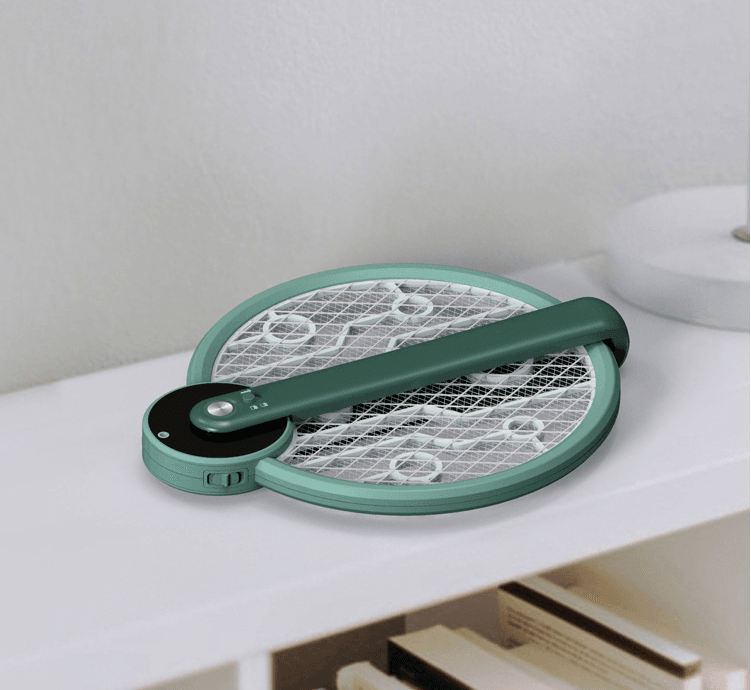 Portable Foldable Electric Mosquito Swatter - Mubimart