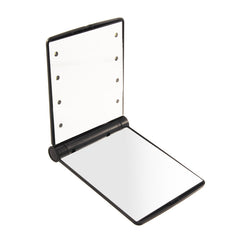 Portable Folding Mini Lighted Makeup Mirror - Mubimart -  