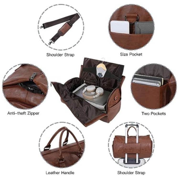 Portable Folding Outdoor Multifunctional Luggage Bag - Mubimart