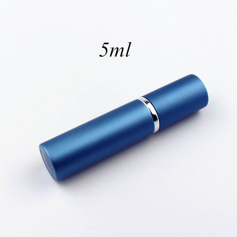Portable Glass Spray Bottle With Flat Head Alumina Shell - Mubimart