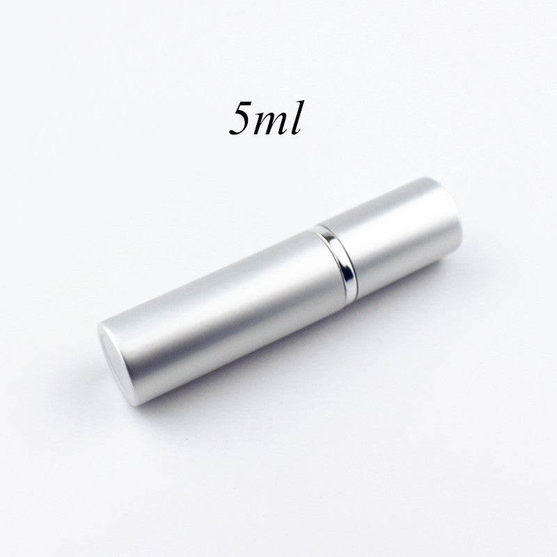 Portable Glass Spray Bottle With Flat Head Alumina Shell - Mubimart