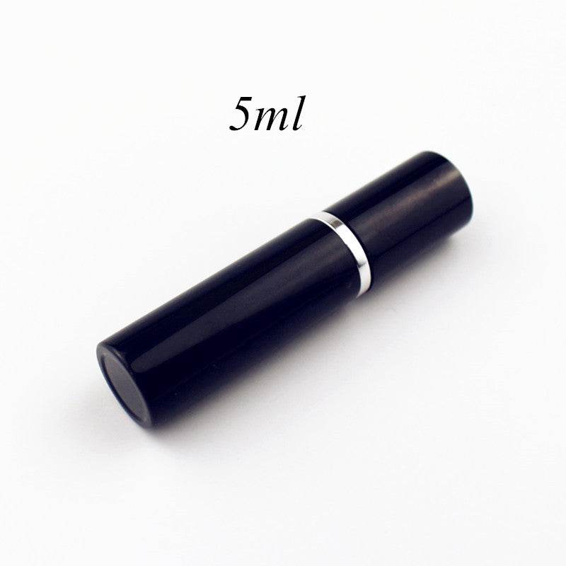 Portable Glass Spray Bottle With Flat Head Alumina Shell - Mubimart