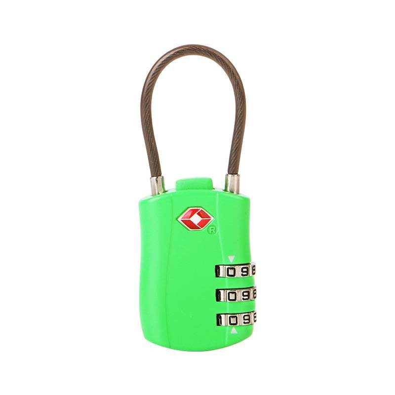 Portable Luggage School Bag Fitness Cabinet Helmet Lock - Mubimart