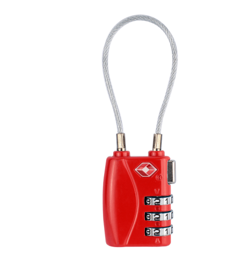 Portable Luggage School Bag Fitness Cabinet Helmet Lock - Mubimart