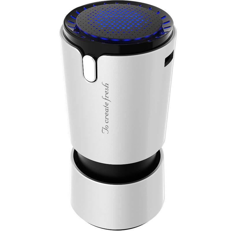 Portable Mini Air Purifier Car Freshener with Ture HEPA Filter - Mubimart
