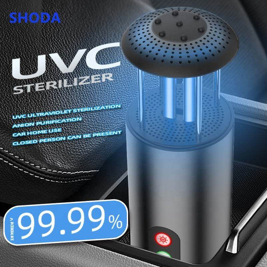 Portable Mini Air Purifier Car Freshener with Ture HEPA Filter - Mubimart