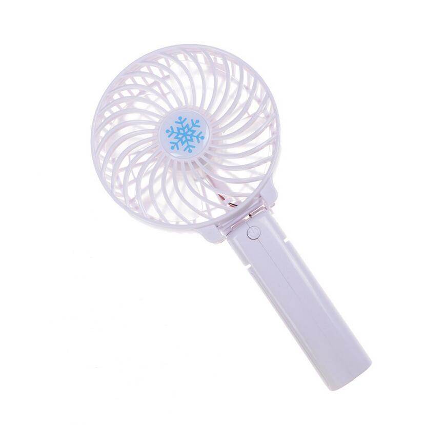 Portable Mini Hand Fan USB Rechargeable Foldable Handheld Fan - Mubimart