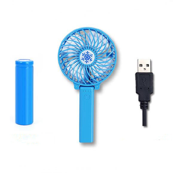 Portable Mini Hand Fan USB Rechargeable Foldable Handheld Fan - Mubimart -  