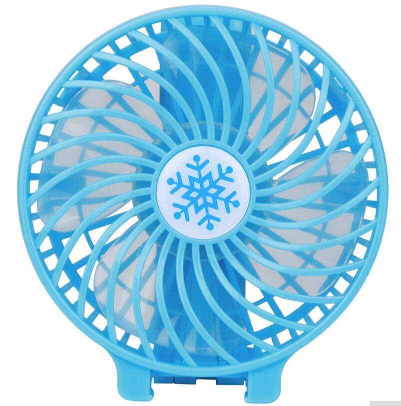 Portable Mini Hand Fan USB Rechargeable Foldable Handheld Fan - Mubimart