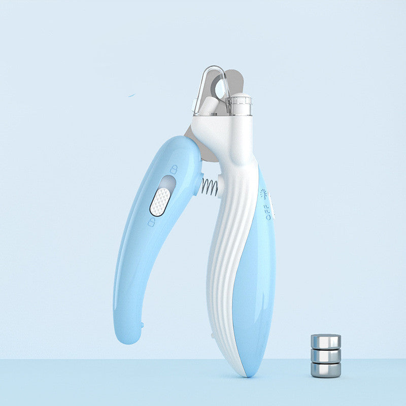 Portable Nail Clipper LED Electric Sharpener - Mubimart -  