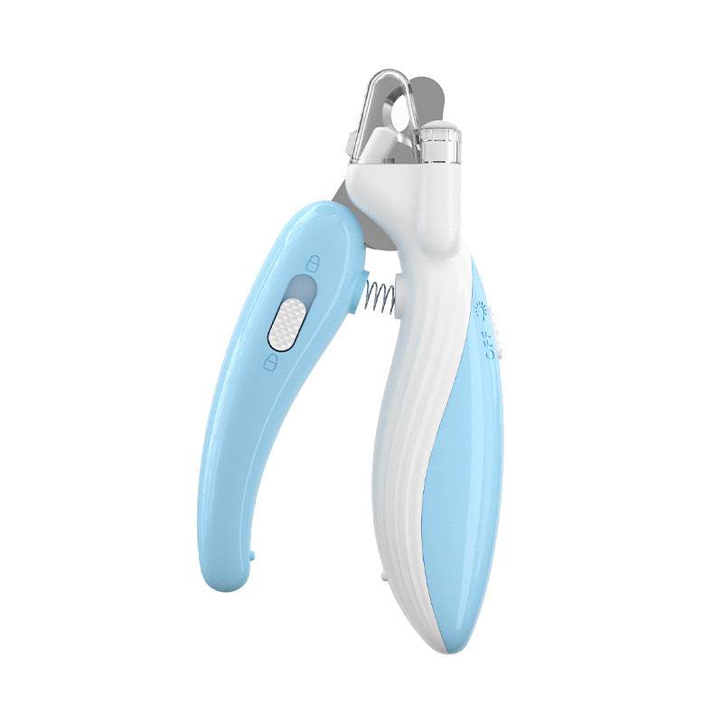 Portable Nail Clipper LED Electric Sharpener - Mubimart
